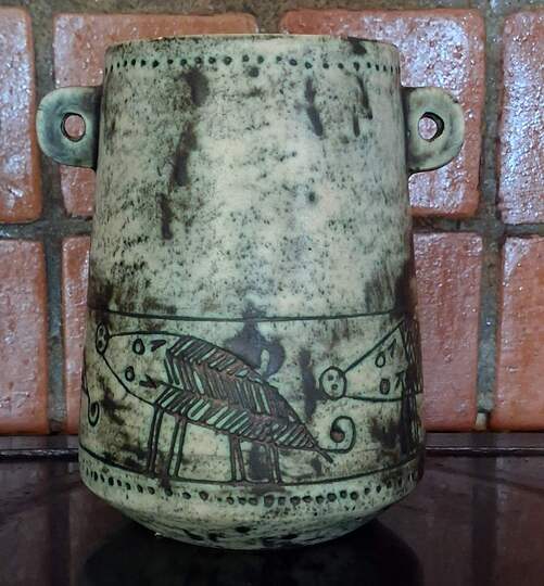Vase signed by Jacques Blin (1920–1995)