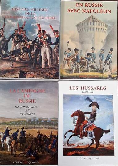 SPECIAL INTRODUCTORY OFFER: 4 BRAND-NEW, shrink-wrapped books from Éditions Quatuor for €240 instead of the €1,410 publisher's price!